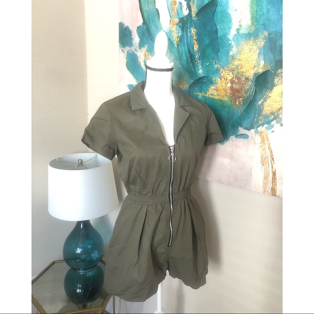 Wild Fable Green Romper
